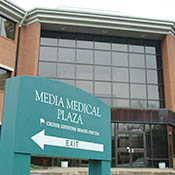 Location image for Primary Care Media, formerly Rose Tree Medical Associates - Media